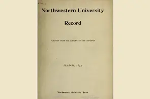 Northwestern University record screenshot