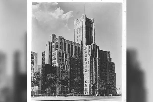 Chicago campus old photo