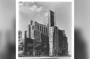 Chicago campus old photo