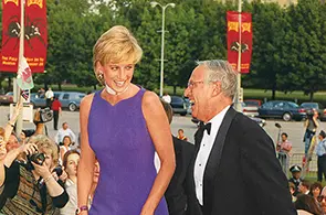 Princess Diana and Henry Bienen